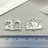 Alloy Oval Threehole Cross Pendant Jewelry Accessories Ancient Silver Retro Electroplating Style