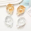Alloy Owl Rhinestone Animal Air Outlet Jewelry Accessories Pendant With Electroplating