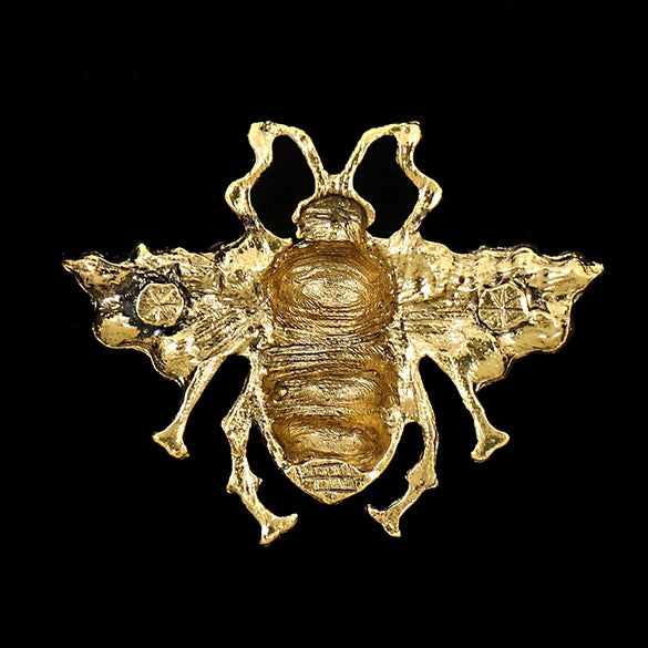 Alloy Pearl Bee Mobile Phone Shell And Car Air Outlet Jewelry Accessories With Electroplating