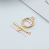 Alloy Pearl Necklace Bracelet Set With Electroplated Buckle Diy Handmade Accessories