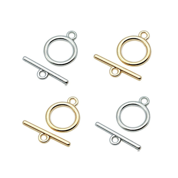Alloy Pearl Necklace Bracelet Set With Electroplated Buckle Diy Handmade Accessories