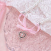 Alloy Pearl Necklace With Heart Shape Bow Tie Geometric Pendant For Women Electroplating Design