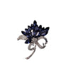 Alloy Pearl Women's Natural Style Flower Pattern Electroplated Brooch Wholesale Accessories