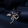 Alloy Pearl Women's Natural Style Flower Pattern Electroplated Brooch Wholesale Accessories