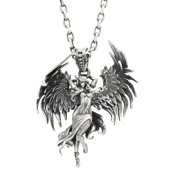 Alloy Pendant Necklace With Cartoon Character Design And Electroplating Unisex Style