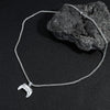 Alloy Personality Geometric Game Pendant Electroplated Unisex Hiphop Necklace With Twist Chain