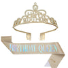 Alloy Plaid Party Headdress Hair Accessories Shoulder Strap Etiquette Belt Semimanual Semimechanical