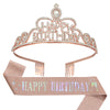 Alloy Plaid Party Headdress Hair Accessories Shoulder Strap Etiquette Belt Semimanual Semimechanical
