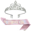 Alloy Plaid Party Headdress Hair Accessories Shoulder Strap Etiquette Belt Semimanual Semimechanical