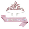 Alloy Plaid Party Headdress Hair Accessories Shoulder Strap Etiquette Belt Semimanual Semimechanical