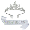 Alloy Plaid Party Headdress Hair Accessories Shoulder Strap Etiquette Belt Semimanual Semimechanical