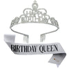 Alloy Plaid Party Headdress Hair Accessories Shoulder Strap Etiquette Belt Semimanual Semimechanical