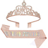 Alloy Plaid Party Headdress Hair Accessories Shoulder Strap Etiquette Belt Semimanual Semimechanical