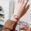 Alloy Pu Belt Women's Watch Round Dial Antique Style
