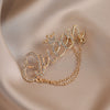 Alloy Queen Shape Electroplated Minimalist Women's Chain Brooch