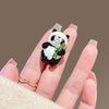 Alloy Red Panda Brooch Electroplating Creative Gift Accessories For Women