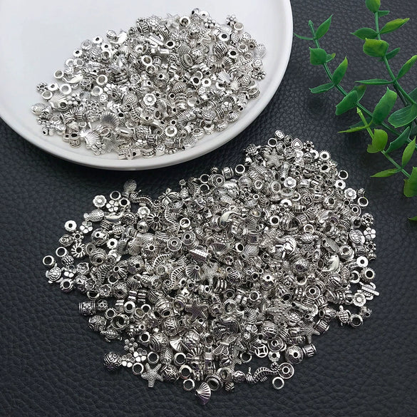 Alloy Retro Diy Bracelet Beaded Jewelry Accessories Electroplated