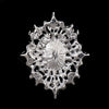 Alloy Retro Geometric Diy Phone Case Jewelry Gem Flower Car Air Outlet And Hair Accessories With Electroplating