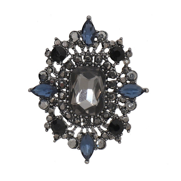 Alloy Retro Geometric Diy Phone Case Jewelry Gem Flower Car Air Outlet And Hair Accessories With Electroplating