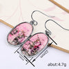Alloy Retro Geometric Lady Earrings For Women