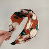 Alloy Retro Handmade Cross Printed Women's Hairband