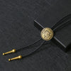 Alloy Retro Hip Hop Geometric Sweater Necklace With Electroplating