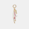 Alloy Retro Simple Chili Shape Bag Accessory With Heart Water Drop Bell Pattern Electroplated