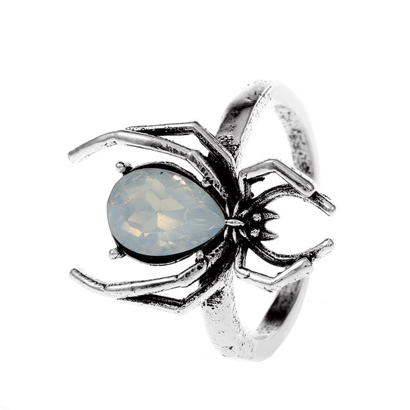 Alloy Retro Spider Women's Ring With Animal Pattern And Electroplating Design