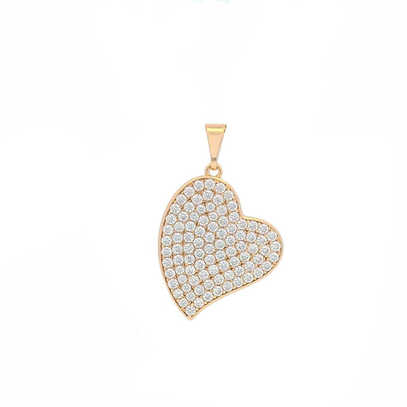 Alloy Retro Style Electroplated Heart Earrings And Pendant Jewelry Set