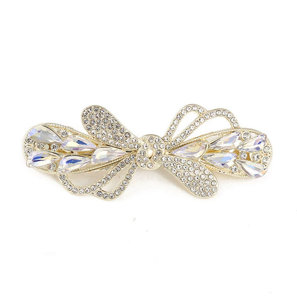 Alloy Rhinestone Crystal Women's Hair Top Clip