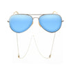 Alloy Rhinestone Eye Glasses Chain Non Slip Hanging Neck Eyewear Accessory For Women