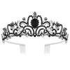 Alloy Rhinestone Fashion Crown Bridal Headdress Hair Accessories With Plating Point Drill