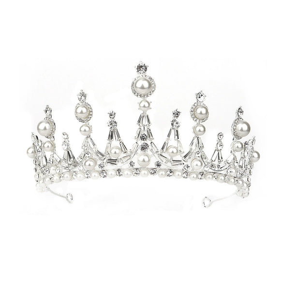 Alloy Rhinestone Flower Vintage Bridal Headwear Jewelry