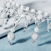 Alloy Rhinestone Flower Vintage Bridal Headwear Jewelry
