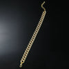 Alloy Rhinestone Geometric Hiphop Style Men's Anklet