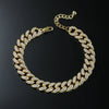 Alloy Rhinestone Geometric Hiphop Style Men's Anklet