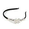 Alloy Rhinestone Hairband Electroplated Women's Bridal Hair Accessories