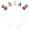 Alloy Rhinestone Star Headband Electroplating Hair Accessories For Women