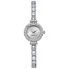 Alloy Round Pigeon Egg Rhinestone Twist Chain Women's Quartz Watch