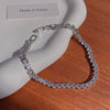 Alloy Silver Electroplated Heart Star Geometric Women's Bracelet With Zircon Pearl