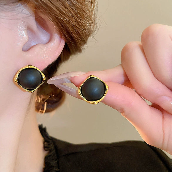 Alloy Silver Needle Tulle Flower Tassel Earrings With Flower Shape Electroplating For Women
