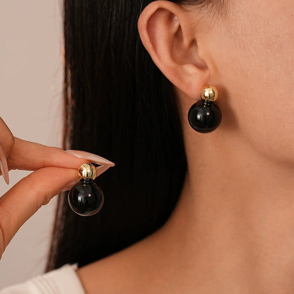 Alloy Silver Needle Tulle Flower Tassel Earrings With Flower Shape Electroplating For Women