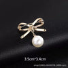 Alloy Silver Women's Antiexposure Flower Pattern Electroplated Brooch Chest Pin For Fixing Clothes