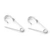 Alloy Small Snake Paper Clip Earrings Electroplated Geometric And Animal Pattern Women's