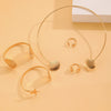 Alloy Snake Bone Chain Marine Life Retro Personality Women's Necklace And Bracelet With Electroplating