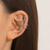 Alloy Snake Ear Clip Women's Creative Animals Geometric Style Electroplated