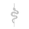 Alloy Snakeshaped Electroplated Animal Zodiac Style Women's Earrings