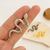 Alloy Snakeshaped Electroplated Animal Zodiac Style Women's Earrings
