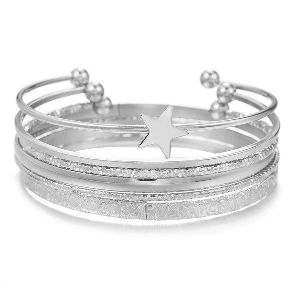 Alloy Snakeshaped Popular Style Electroplated Unisex Bracelets