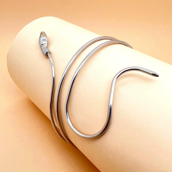Alloy Snakeshaped Popular Style Electroplated Unisex Bracelets